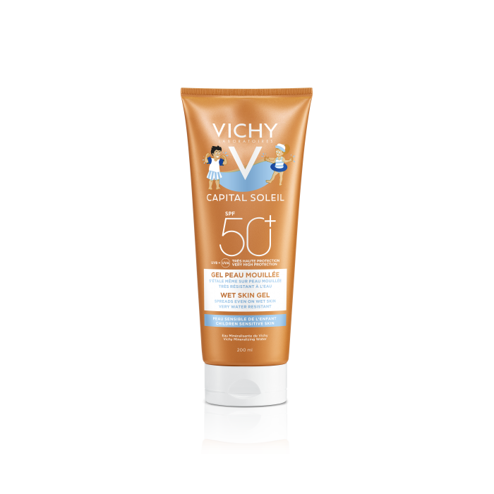 Capital Soleil Gel Pentru Copii, Rezistent La Apă Spf50, 200Ml, Vichy