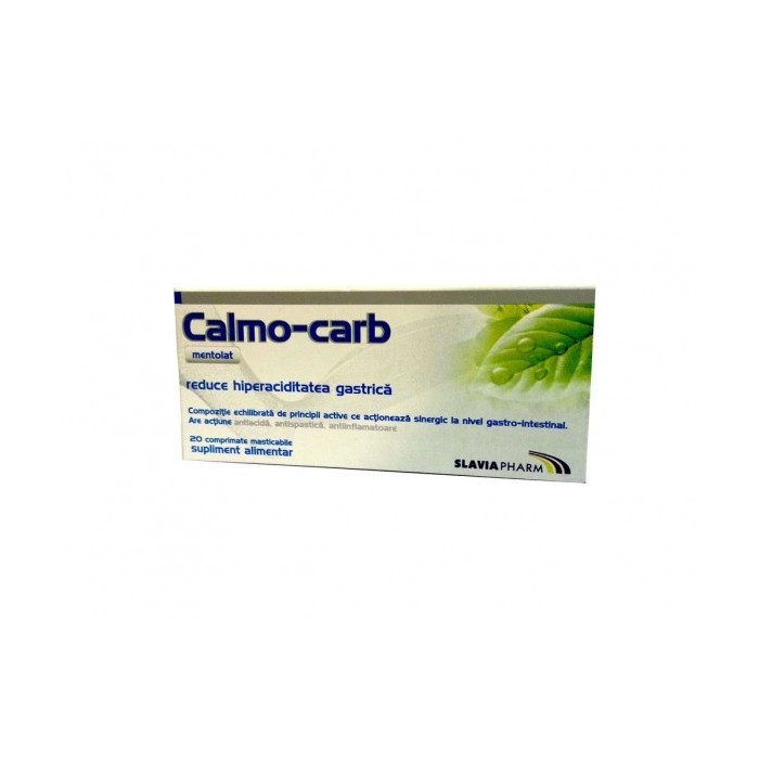 Calmo-carb, 20 comprimate