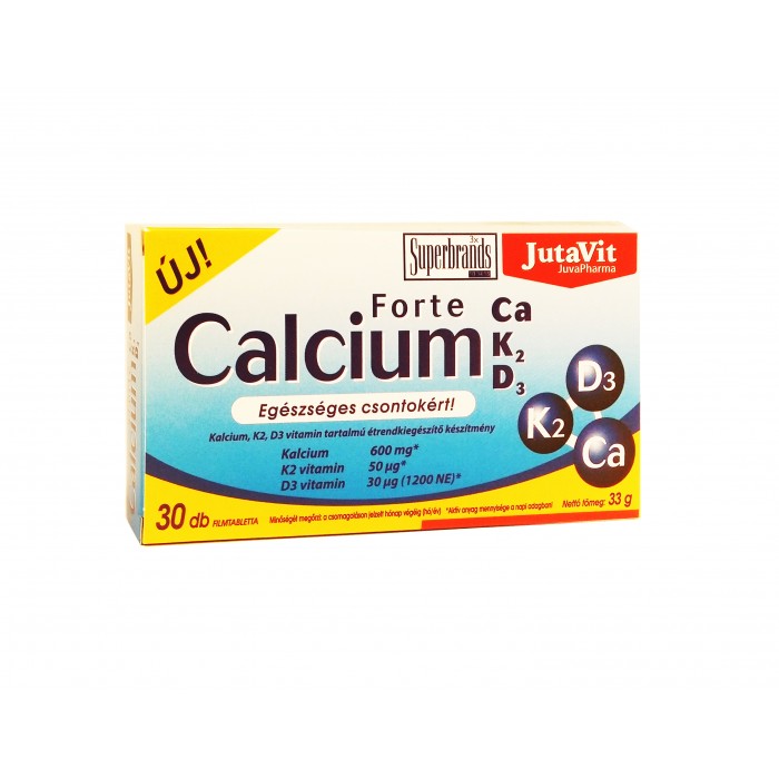 Calciu forte  K2  D3 x 30 cpr