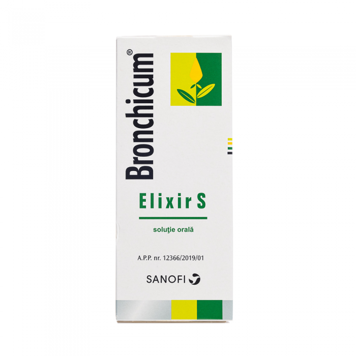 Bronchicum elixir S sol x 100 ml, Sanofi Romania S.R.L. - Romania