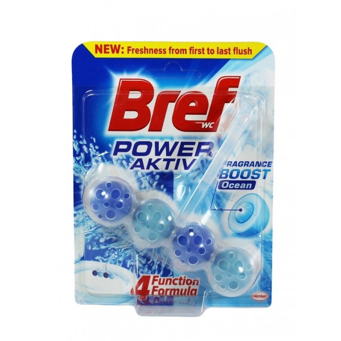 Bref odorizant wc power aktiv ocean 3 x 50 g