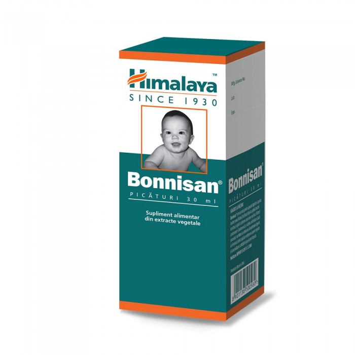 Bonnisan picaturi, 30 ml, Himalaya Drug. CO. India