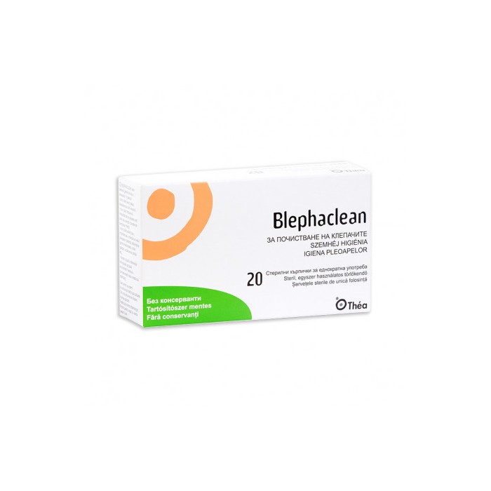Servetele sterile Blephaclean, 20 buc, Lab Thea