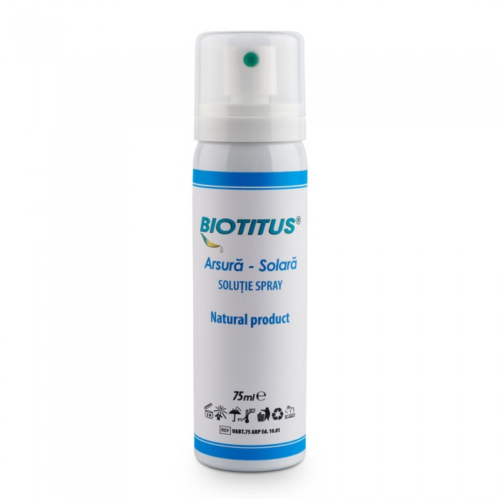 Biotitus spray cu unguent arsura solara, 75ml, Tiamis Medical