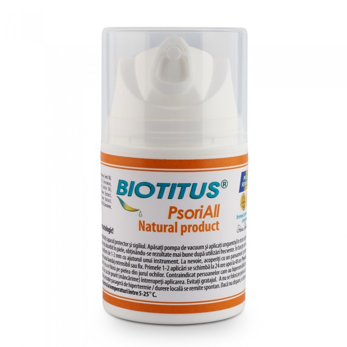 Biotitus airless cu unguent psoriall, 50ml, Tiamis Medical