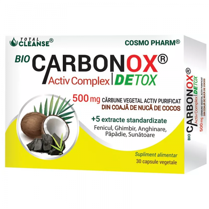 Biocarbonox activ complex, 30 capsule, Cosmo Pharm