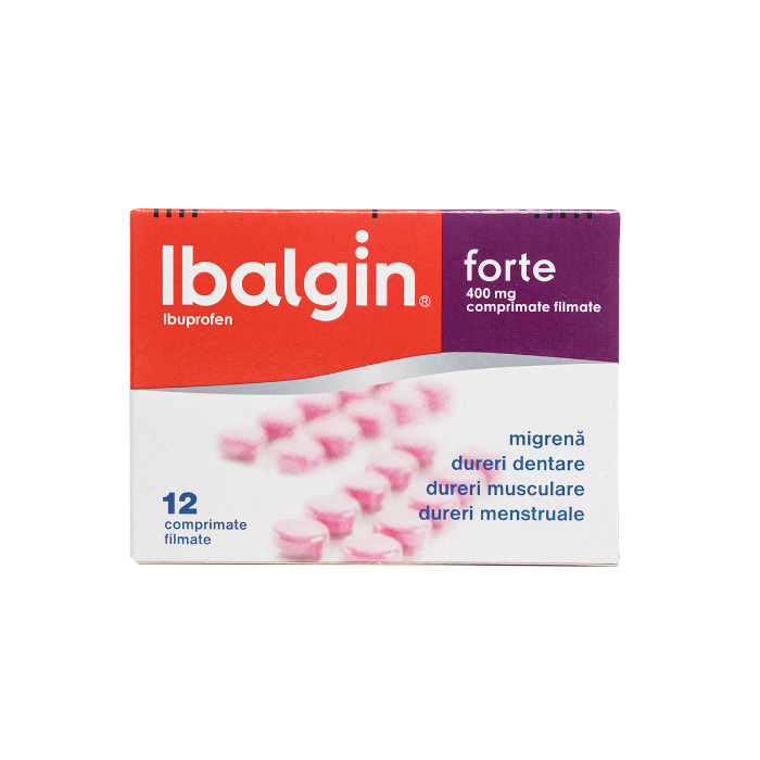 Ibalgin Forte 400mg x12cpr filmate, Sanofi Romania S.R.L. - Romania