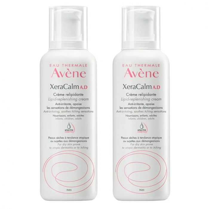 Avene xeracalm defi a.d. crema x 400ml duo pack