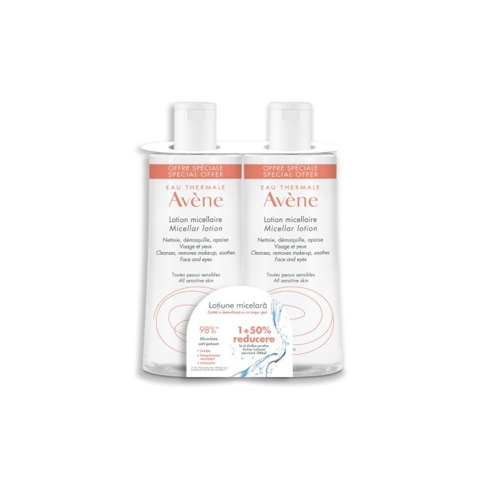 Avene lotiune micelara x 500ml (Duo Pack)