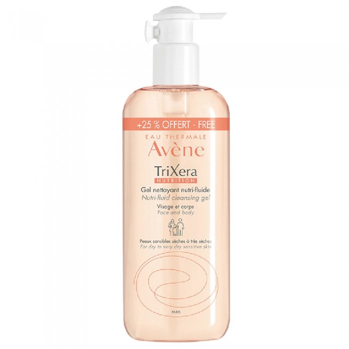 Avene trixera nutrition gel de dus x 500 ml