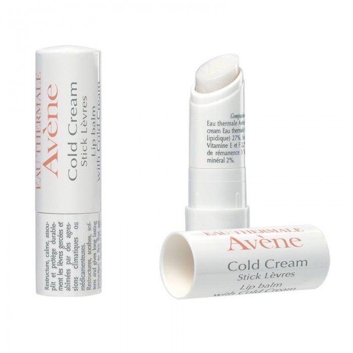 Lipstick Avene cold cream, 4g, Pierre Fabre