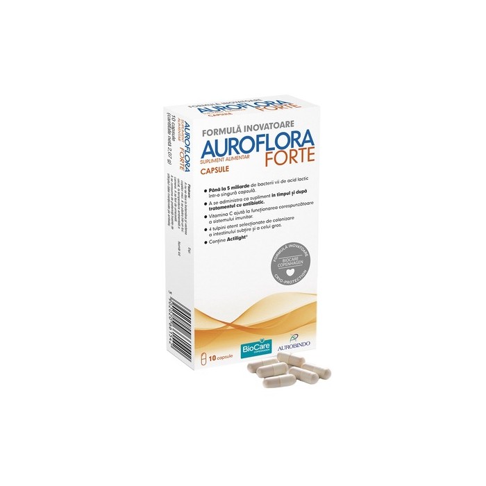 Auroflora Forte, 10 capsule, Aurobindo