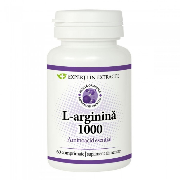 L-Arginina 1000 x 60 cpr