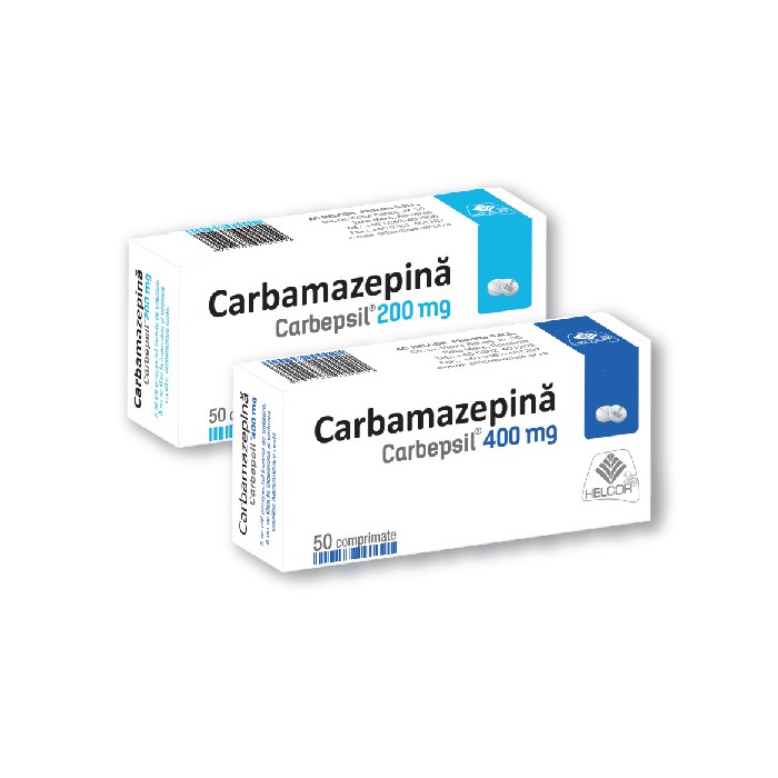 Carbepsil 200mg x 50cp, Helcor Pharma