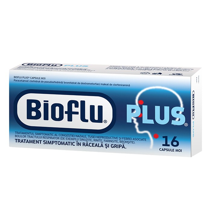 Bioflu Plus x 16cps.moi, Biofarm Sa Romania