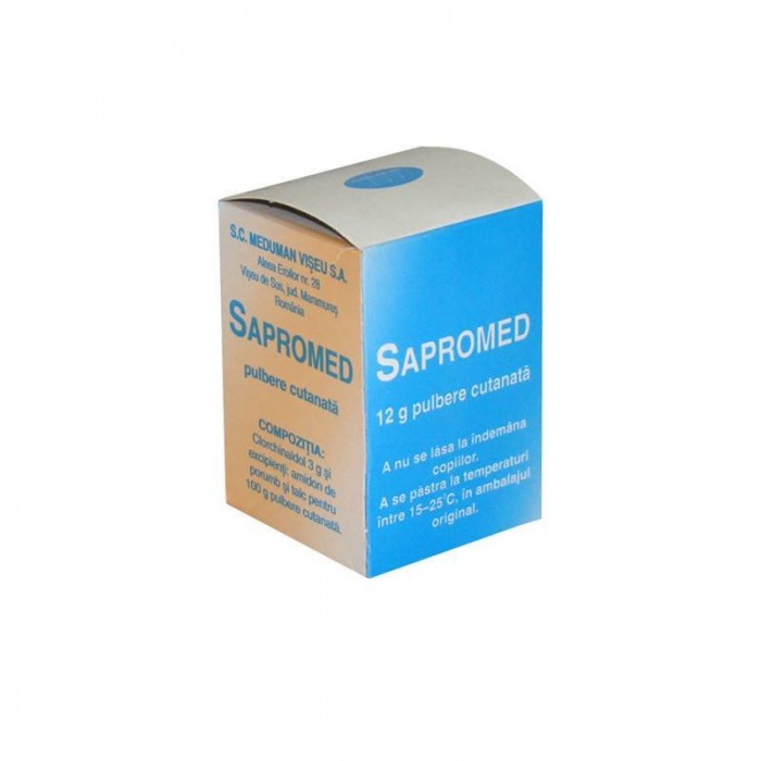 Sapromed 3% pulb x 12g, Meduman Romania