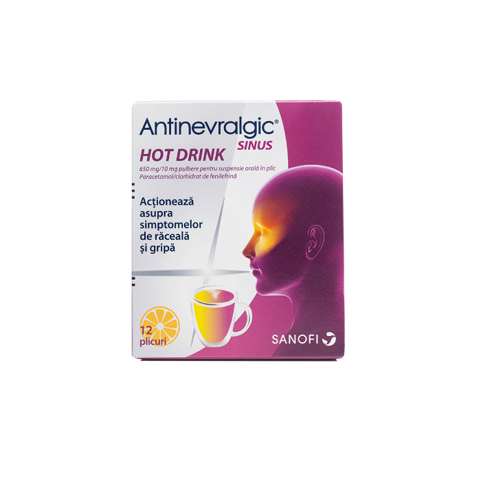 Antinevralgic sinus hotdrink pulb x 12 pl, Sanofi Romania S.R.L. - Romania