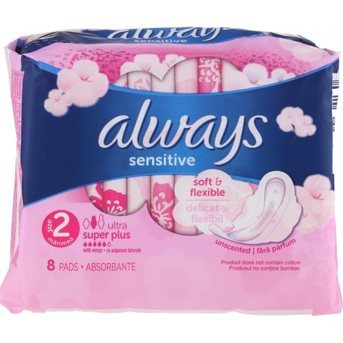 Always sensitive super plus, 8 buc, Procter & Gamble