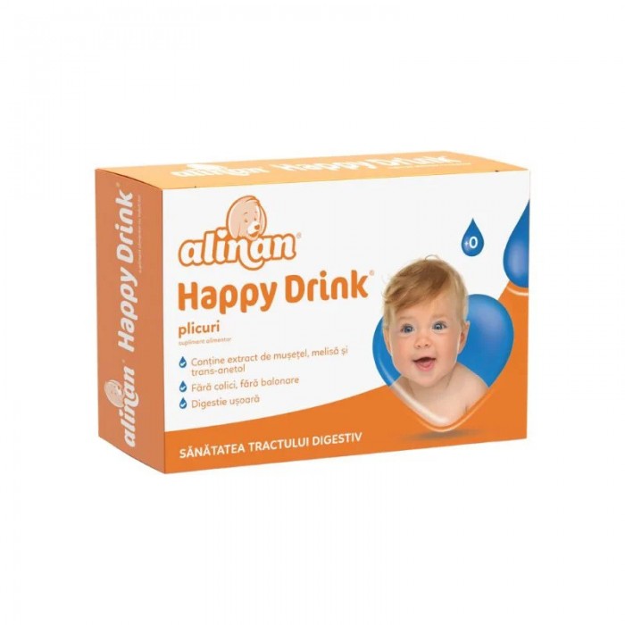 Alinan Happy Drink, 20 de plicuri, Fiterman