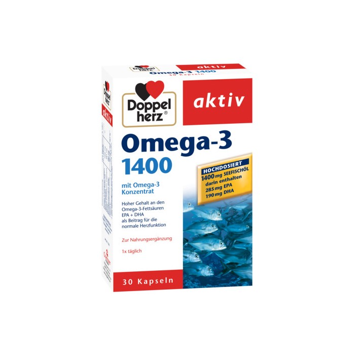 Aktiv omega 3 1400mg x 30cps