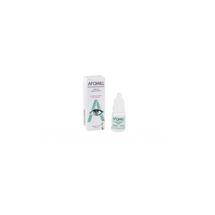 Picaturi oftalmice decongestionante, 10 ml, Afomill